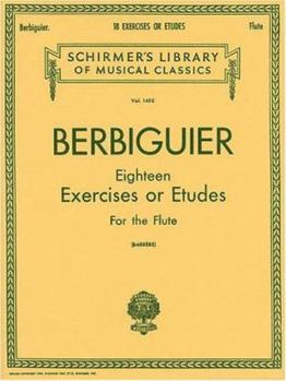 Paperback 18 Exercises or Etudes Book