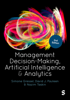 Hardcover Management Decision-Making, Artificial Intelligence and Analytics Book