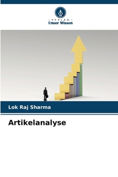 Paperback Artikelanalyse [German] Book