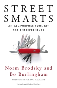 Paperback Street Smarts: An All-Purpose Tool Kit for Entrepreneurs Book