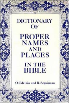 Paperback Dictionary of Proper Names and Places in the Bible Book