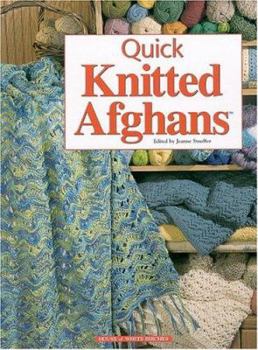 Hardcover Quick Knitted Afghans Book