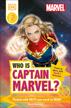 Paperback Marvel Who Is Captain Marvel?: Travel to Space with Earth's Defender Book