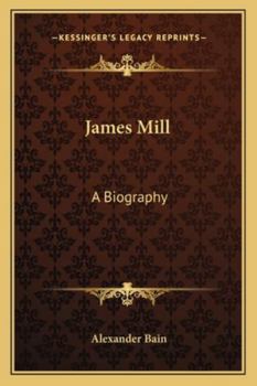 Paperback James Mill: A Biography Book