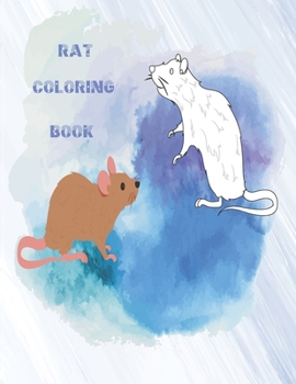 Paperback Rat Coloring Book: Includes 30 Rat Designs to Color Book