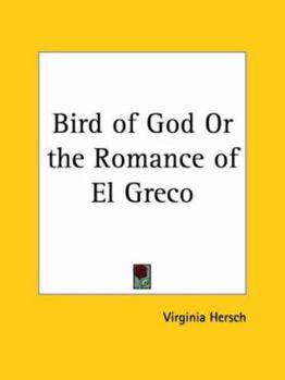 Paperback Bird of God or the Romance of El Greco 1929 Book
