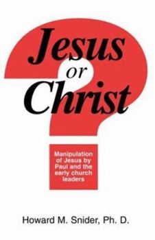 Paperback Jesus or Christ? Book