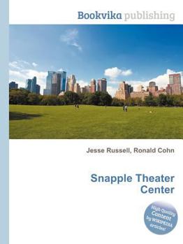 Paperback Snapple Theater Center Book