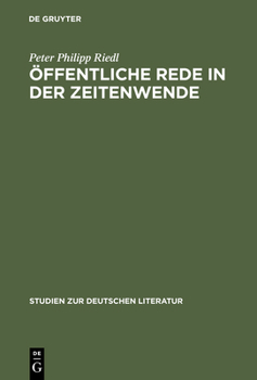 Hardcover Öffentliche Rede in der Zeitenwende [German] Book