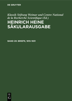 Hardcover Briefe, 1815-1831 [German] Book