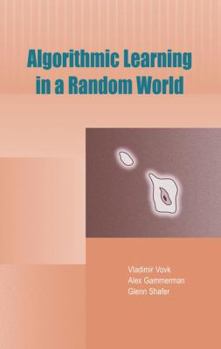 Hardcover Algorithmic Learning in a Random World Book
