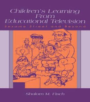 Hardcover Children's Learning From Educational Television: Sesame Street and Beyond Book