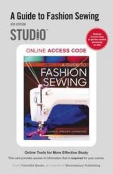 Printed Access Code A Guide to Fashion Sewing: Studio Access Card Book