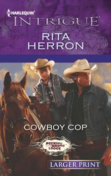 Mass Market Paperback Cowboy Cop [Large Print] Book