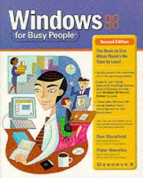 Paperback Windows 98 for Busy People Book