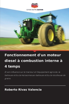 Paperback Fonctionnement d'un moteur diesel à combustion interne à 4 temps [French] Book