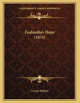 Paperback Zealandia's Hope (1874) Book
