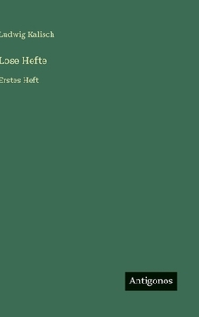 Hardcover Lose Hefte: Erstes Heft [German] Book