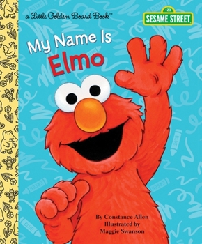 Hardcover My Name Is Elmo Book