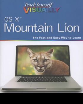 Paperback Teach Yourself VISUALLY OS X Mountain Lion Book