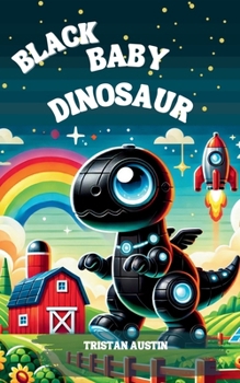 Paperback Black Baby Dinosaur Book