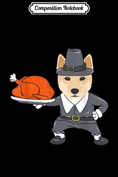 Composition Notebook: JINDO Happy Thanksgiving Funny Dog Gift  Journal/Notebook Blank Lined Ruled 6x9 100 Pages