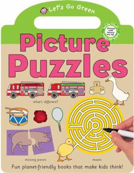 Paperback Picture Puzzles Book
