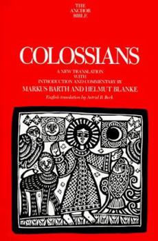 Colossians (Anchor Bible) - Book  of the Anchor Yale Bible Commentaries