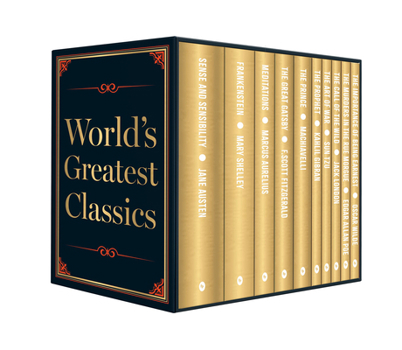Paperback World's Greatest Classics (Call of the Wild; Frankenstein; The Art of War; The Great Gatsby; Sense and Sensibility; The Importance of Being Earnest; T Book
