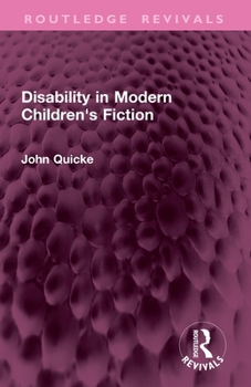 Paperback Disability in Modern Children's Fiction Book