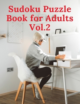 Paperback Sudoku Puzzle Book for Adults Vol.2 Book