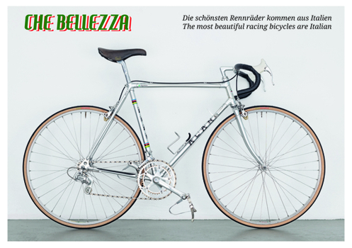 Gift Che Bellezza: The Most Beautiful Racing Bicycles Are Italian Book