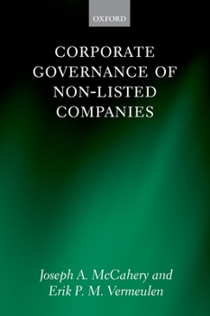 Paperback Corporate Governance of Non-Listed Companies Book