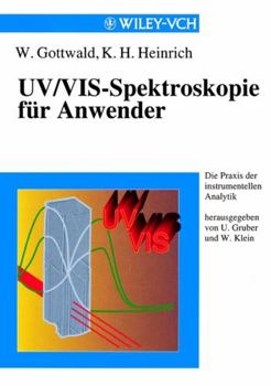 Paperback Uv/Vis-Spektroskopie F?1/4r Anwender [German] Book