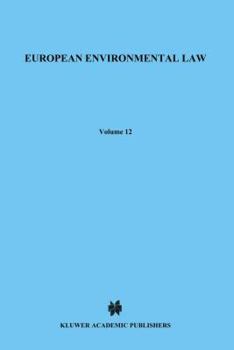Hardcover European Environmental Law Book