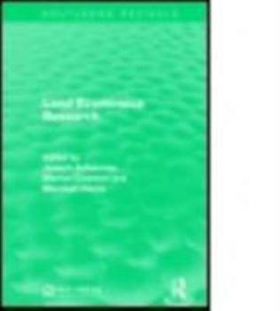 Paperback Land Economics Research Book