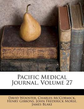 Paperback Pacific Medical Journal, Volume 27 Book