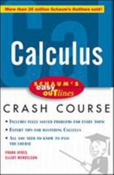 Paperback Schaum's Easy Outline of Calculus Book