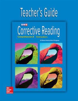 Paperback Corrective Reading Comprehension Level A, Teacher Guide Book