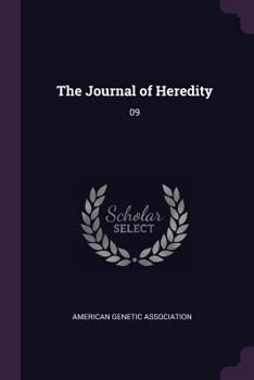 Paperback The Journal of Heredity: 09 Book