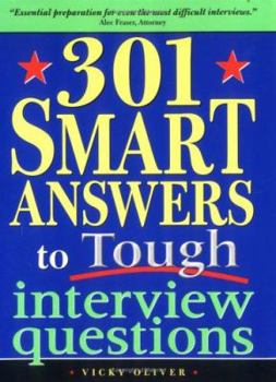 Paperback 301 Smart Answers to Tough Interview Questions Book