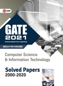 Paperback GATE 2021 - Computer Science and Information Technology - Solved Papers 2000-2020 Book