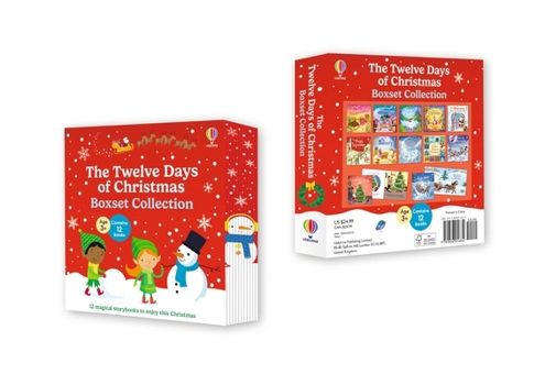 Hardcover 12 Days of Xmas Bookshelf Coll Book