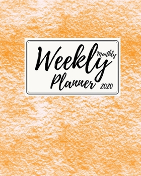Paperback 2020 Weekly & Monthly Planner: Jan 1, 2020 to Dec 31, 2020: Weekly & Monthly Planner + Calendar Views - Inspirational Quotes and Dividers Fantastic T Book
