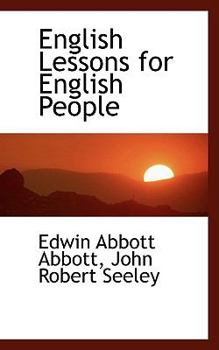 Paperback English Lessons for English People Book