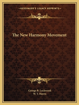 Paperback The New Harmony Movement Book