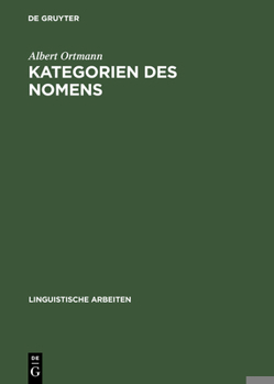 Hardcover Kategorien des Nomens [German] Book