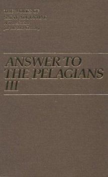 Hardcover Answer to the Pelagian III Book