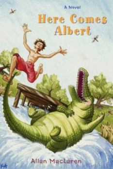 Paperback Here Comes Albert Book