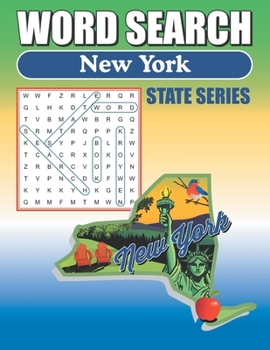 Paperback Word Search New York: Word Find Book For Adults, Seniors And Teens Book